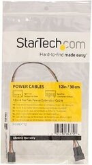 StarTech, FAN4EXT12 4 PIN - 4 PIN цена и информация | Кабели и провода | kaup24.ee