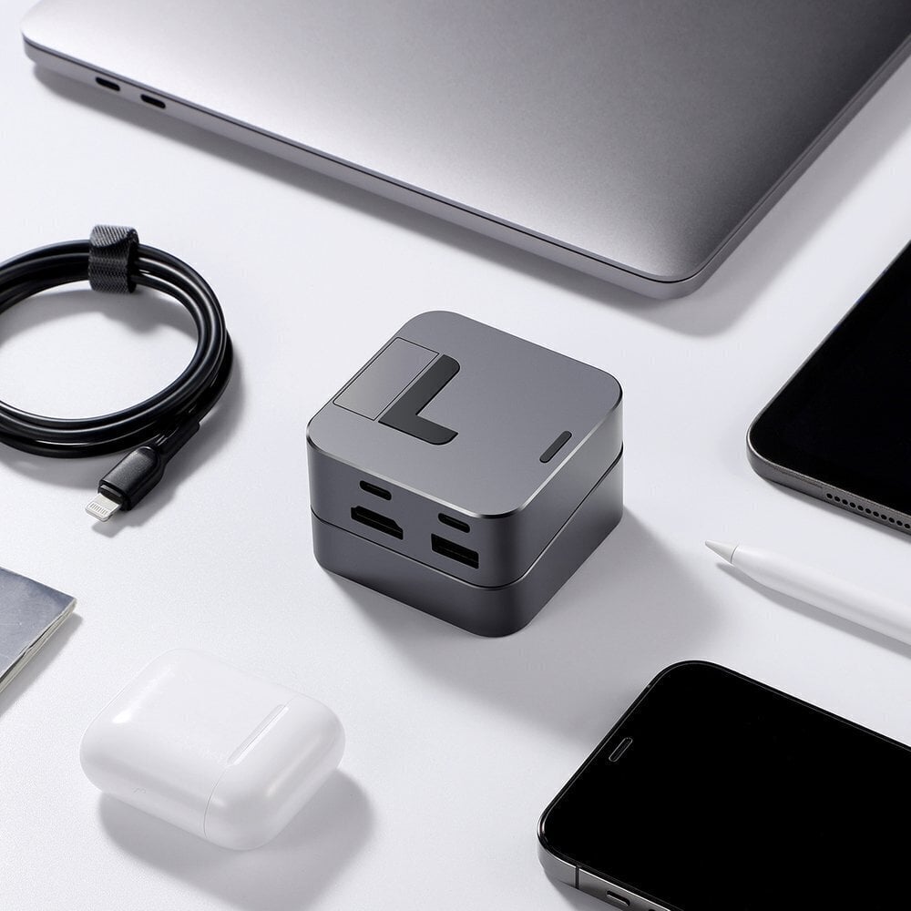 Adapter Joyroom S-H121 J-Cube multifunctional docking station hind ja info | USB jagajad, adapterid | kaup24.ee