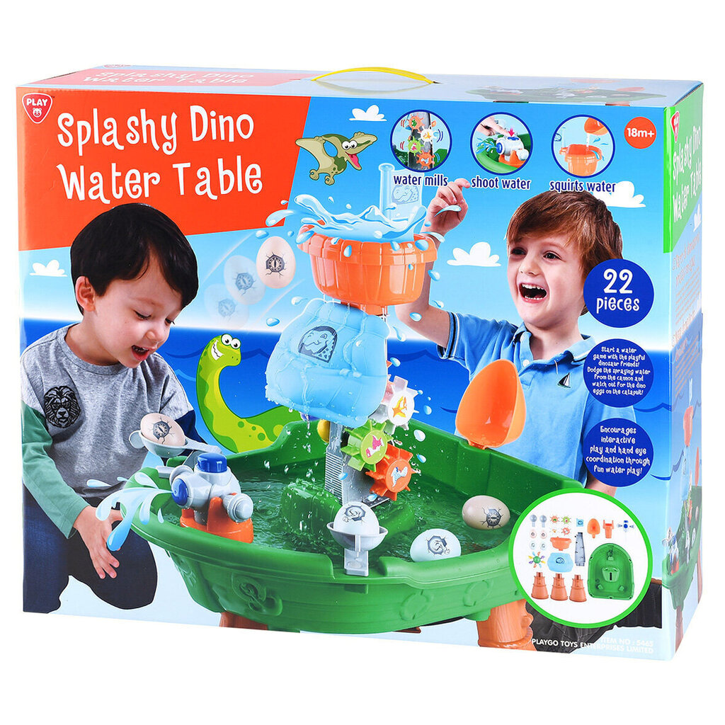 Veemängulaud Splashy Dino Play Go, 5465 цена и информация | Mänguasjad (vesi, rand ja liiv) | kaup24.ee