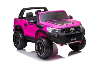 Двухместный детский электромобиль Toyota Hilux DK-HL850, розовый цена и информация | Электромобили для детей | kaup24.ee