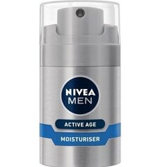 Крем от морщин Nivea Men Active Age (50 ml) цена и информация | Кремы для лица | kaup24.ee