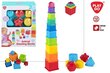 Püramiidloomade virnastamine Bocks Play Go, 12 m + hind ja info | Imikute mänguasjad | kaup24.ee