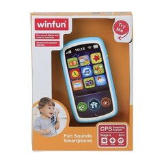 Muusikaline mängutelefon Winfun, 6 m + цена и информация | Игрушки для малышей | kaup24.ee