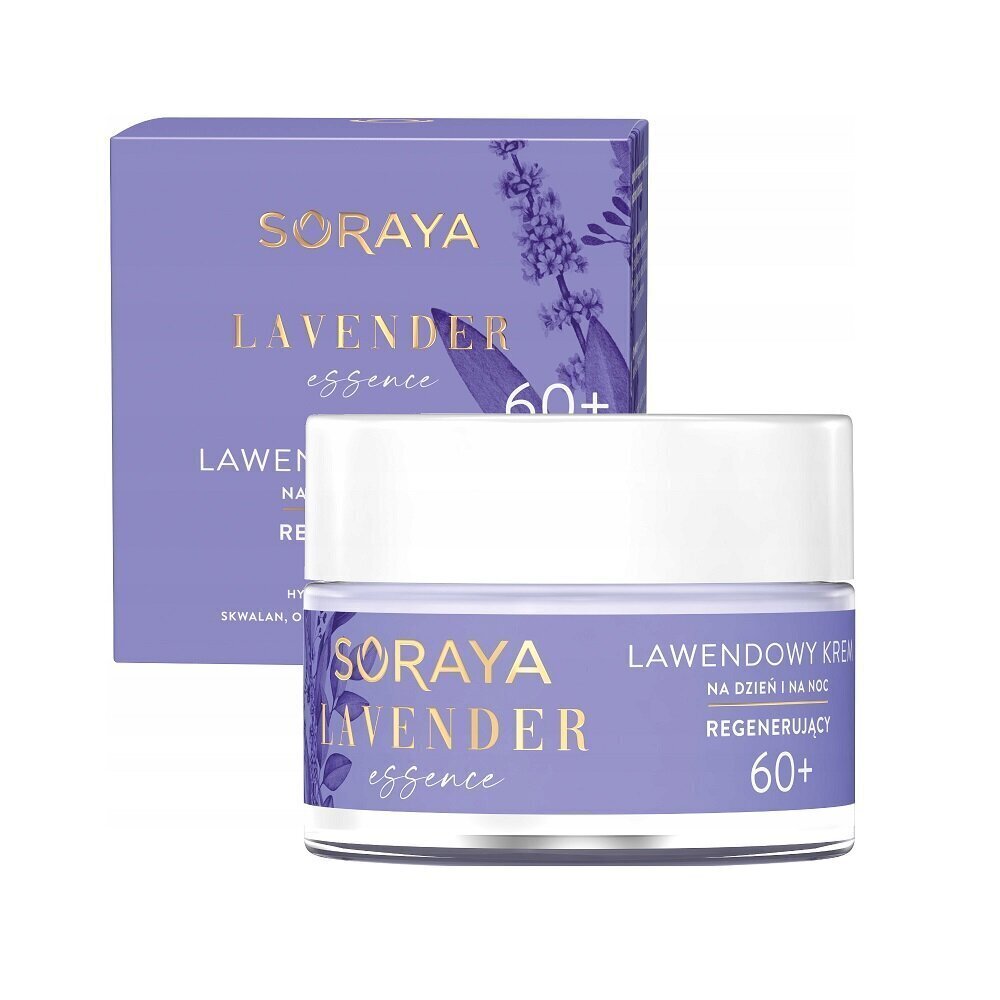 Näokreem Soraya Lavender Essence 60+, 50 ml цена и информация | Näokreemid | kaup24.ee