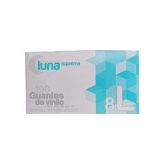 Одноразовые перчатки Omare Luna Размер L Винил (100 uds) цена и информация | Аптечки | kaup24.ee