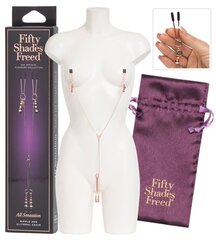 Ahelad Fifty Shades Of Grey Freed Nipple Clitoral Chain hind ja info | BDSM ja fetish | kaup24.ee