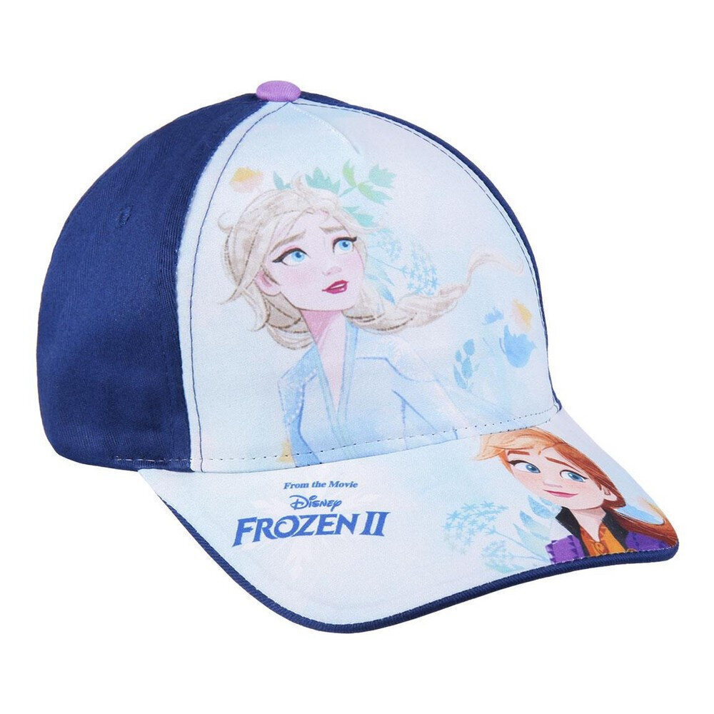 Laste nokamüts Frozen Sinine (53 cm) S0731174 цена и информация | Tüdrukute mütsid, sallid, kindad | kaup24.ee
