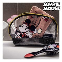 Komplekt meigi pintsleid Minnie Mouse (5 pcs) Must hind ja info | Meigipintslid, -käsnad | kaup24.ee