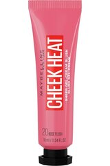 Põsepuna Cheek Heat Maybelline (8 ml): Värvus - 20-rose flash kaina ir informacija | Päikesepuudrid, põsepunad | kaup24.ee