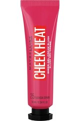 Румяна Cheek Heat Maybelline (8 мл): Цвет - 25-fuchsia spark цена и информация | Бронзеры (бронзаторы), румяна | kaup24.ee