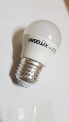 LED pirn P45 7W E27 220-240V mull Greelux hind ja info | Lambipirnid, lambid | kaup24.ee