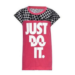 Laste lühikeste varrukatega särk Nike 848-A72, roosa цена и информация | Рубашки для девочек | kaup24.ee