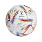 Jalgpallipall adidas Al Rihla Mini Ball valge-oranž-sinine H57793 hind ja info | Jalgpalli pallid | kaup24.ee