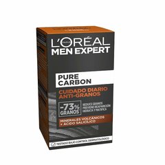 Puhastav kreem L'Oreal Make Up Men Expert Pure Carbon Niisutav Matistav viimistlusvahend Aknevastane (50 ml) цена и информация | Кремы для лица | kaup24.ee