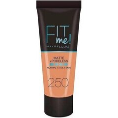 Жидкая основа для макияжа Fit Me Maybelline: Цвет - 130 - buff beige цена и информация | Пудры, базы под макияж | kaup24.ee