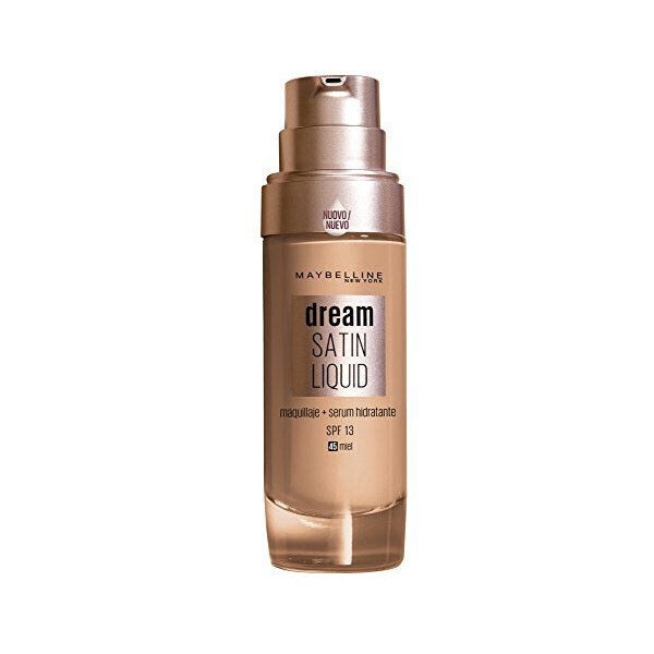 Vedel meigipõhi Dream Satin Liquid Maybelline (30 ml): Värvus - 45 - Honey hind ja info | Jumestuskreemid, puudrid | kaup24.ee