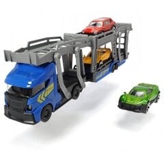 Dickie traktor 3 autoga цена и информация | Игрушки для мальчиков | kaup24.ee