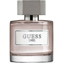 <p>GUESS Guess 1981 EDT для мужчин, 50 мл</p>
 цена и информация | Мужские духи | kaup24.ee