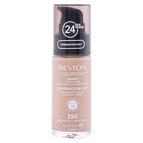 Vedel meigipõhi Colorstay Revlon: Värvus - 440 - Mahoqany - 30 ml цена и информация | Jumestuskreemid, puudrid | kaup24.ee