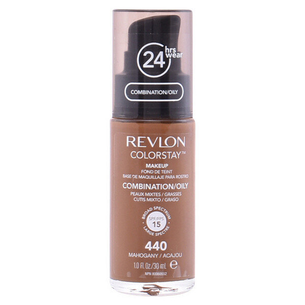 Vedel meigipõhi Colorstay Revlon: Värvus - 440 - Mahoqany - 30 ml цена и информация | Jumestuskreemid, puudrid | kaup24.ee