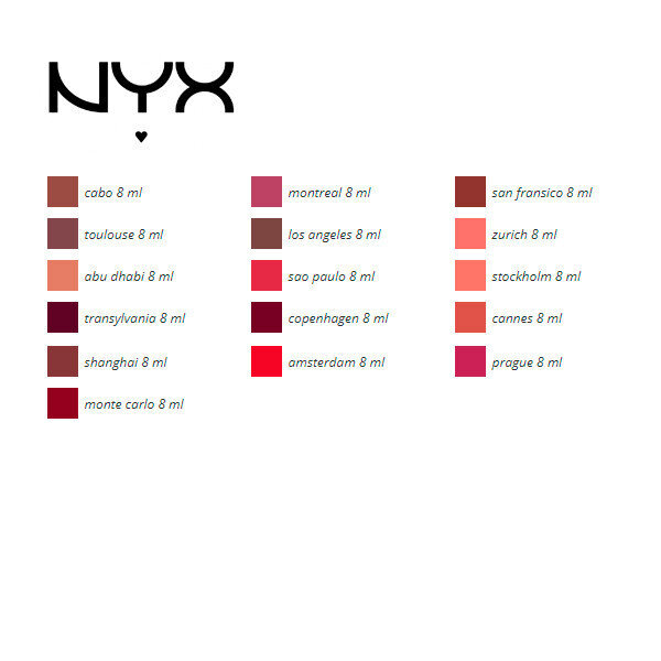 Huulevärv Soft Matte NYX (8 ml): Värvus - london 8 ml цена и информация | Huulepulgad, -läiked, -palsamid, vaseliin | kaup24.ee