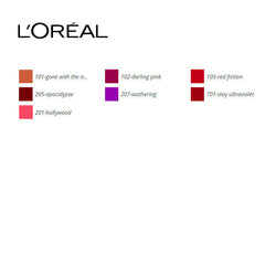 Huulelainer Infaillible L'Oreal Make Up: Värvus - 201-hollywood hind ja info | Huulepulgad, -läiked, -palsamid, vaseliin | kaup24.ee