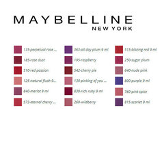 Губная помада Superstay Maybelline: Цвет - 830-rich ruby 9 мл цена и информация | Помады, бальзамы, блеск для губ | kaup24.ee