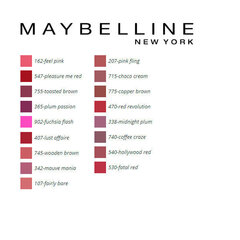 Губная помада Color Sensational Maybelline: Цвет - 740-coffee craze цена и информация | Помады, бальзамы, блеск для губ | kaup24.ee