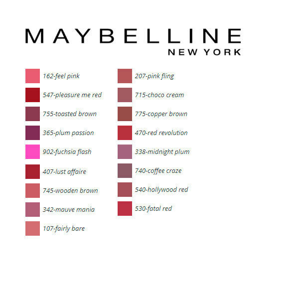 Huulevärv Color Sensational Maybelline: Värvus - 470-red revolution 5 ml hind ja info | Huulepulgad, -läiked, -palsamid, vaseliin | kaup24.ee