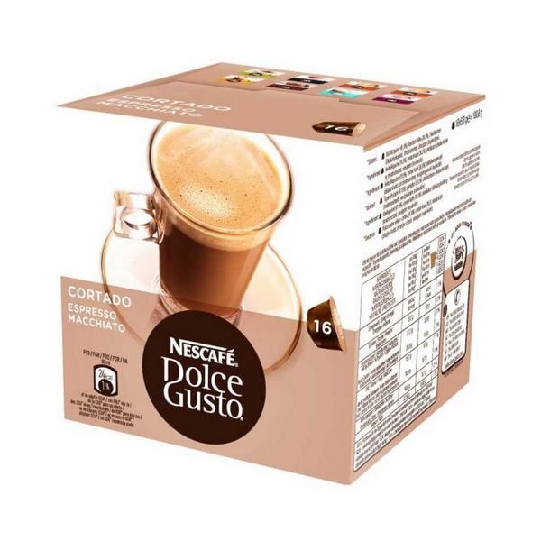 Kohvikapslid ümbrisega Nescafé Dolce Gusto 96350 Espresso Macchiato, 16 tk. цена и информация | Kohv, kakao | kaup24.ee