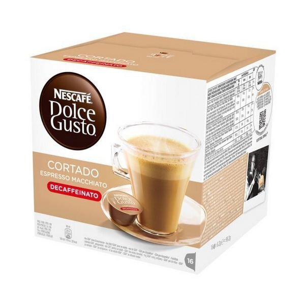 Kohvikapslid Nescafé Dolce Gusto 94314 Espresso Macchiato Decaffeinato, 16 tk hind ja info | Kohv, kakao | kaup24.ee