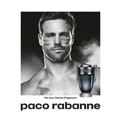 Paco Rabanne Invictus Intense - EDT 100 ml + EDT 10 ml цена и информация | Мужские духи | kaup24.ee