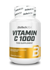 Toidulisand Biotech Vitamin C 1000 Bioflavonoids 100 tab., MP-1572/15 hind ja info | Biotech Kaitsevahendid ja meditsiinitarbed | kaup24.ee