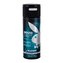 Spreideodorant Playboy Endless Night meetsele 150 ml цена и информация | Мужская парфюмированная косметика | kaup24.ee