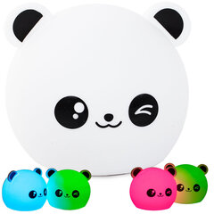 Led laste öölamp Panda RGB (puutetundlik) цена и информация | Детские светильники | kaup24.ee