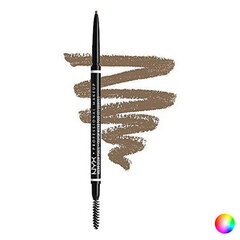 Kulmumeik Micro Brow NYX (0,09 g): Värvus - taupe цена и информация | Тушь, средства для роста ресниц, тени для век, карандаши для глаз | kaup24.ee