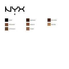 Kulmumeik Micro Brow NYX (0,09 g): Värvus - brunette цена и информация | Тушь, средства для роста ресниц, тени для век, карандаши для глаз | kaup24.ee