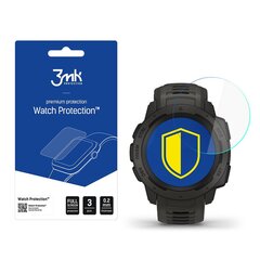Защитная пленка 3mk Watch Protection™ v. FlexibleGlass Lite для Garmin Instinct цена и информация | Аксессуары для смарт-часов и браслетов | kaup24.ee