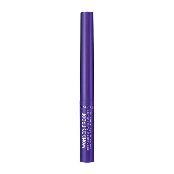 Silmapliiats Wonder'proof Rimmel London: Värvus - 004 - deep purple hind ja info | Ripsmetušid, lauvärvid, silmapliiatsid, seerumid | kaup24.ee