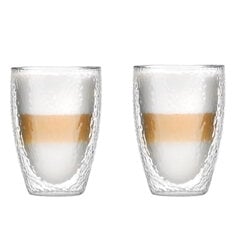 Vialli Design стакан с двойными стеклянными стенками Allessia, 350 мл, 2 шт. цена и информация | Стаканы, фужеры, кувшины | kaup24.ee