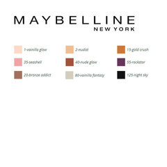 Lauvärvid Color Sensational Maybelline (10 g): Värvus - 1 - vainilla glow цена и информация | Тушь, средства для роста ресниц, тени для век, карандаши для глаз | kaup24.ee