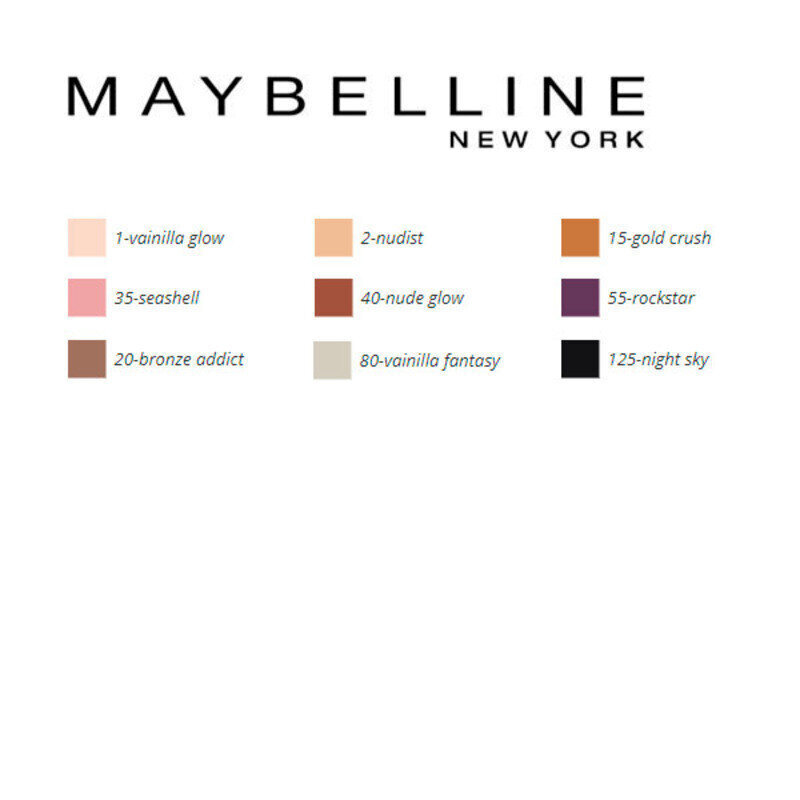 Lauvärvid Color Sensational Maybelline (10 g): Värvus - 1 - vainilla glow цена и информация | Ripsmetušid, lauvärvid, silmapliiatsid, seerumid | kaup24.ee