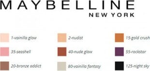 Lauvärvid Color Sensational Maybelline (10 g): Värvus - 55 - rockstar hind ja info | Ripsmetušid, lauvärvid, silmapliiatsid, seerumid | kaup24.ee