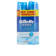 Geel Gillette Sensitive Cool (2 x 200 ml) hind ja info | Raseerimisvahendid | kaup24.ee