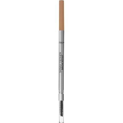 Kulmupliiats Skinny Definer L'Oreal Make Up (1,2 g): Värvus - 103-dark blonde hind ja info | Ripsmetušid, lauvärvid, silmapliiatsid, seerumid | kaup24.ee