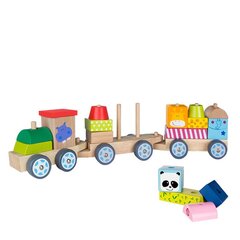 Puidust loomarong Woomax, 18 m + hind ja info | Imikute mänguasjad | kaup24.ee
