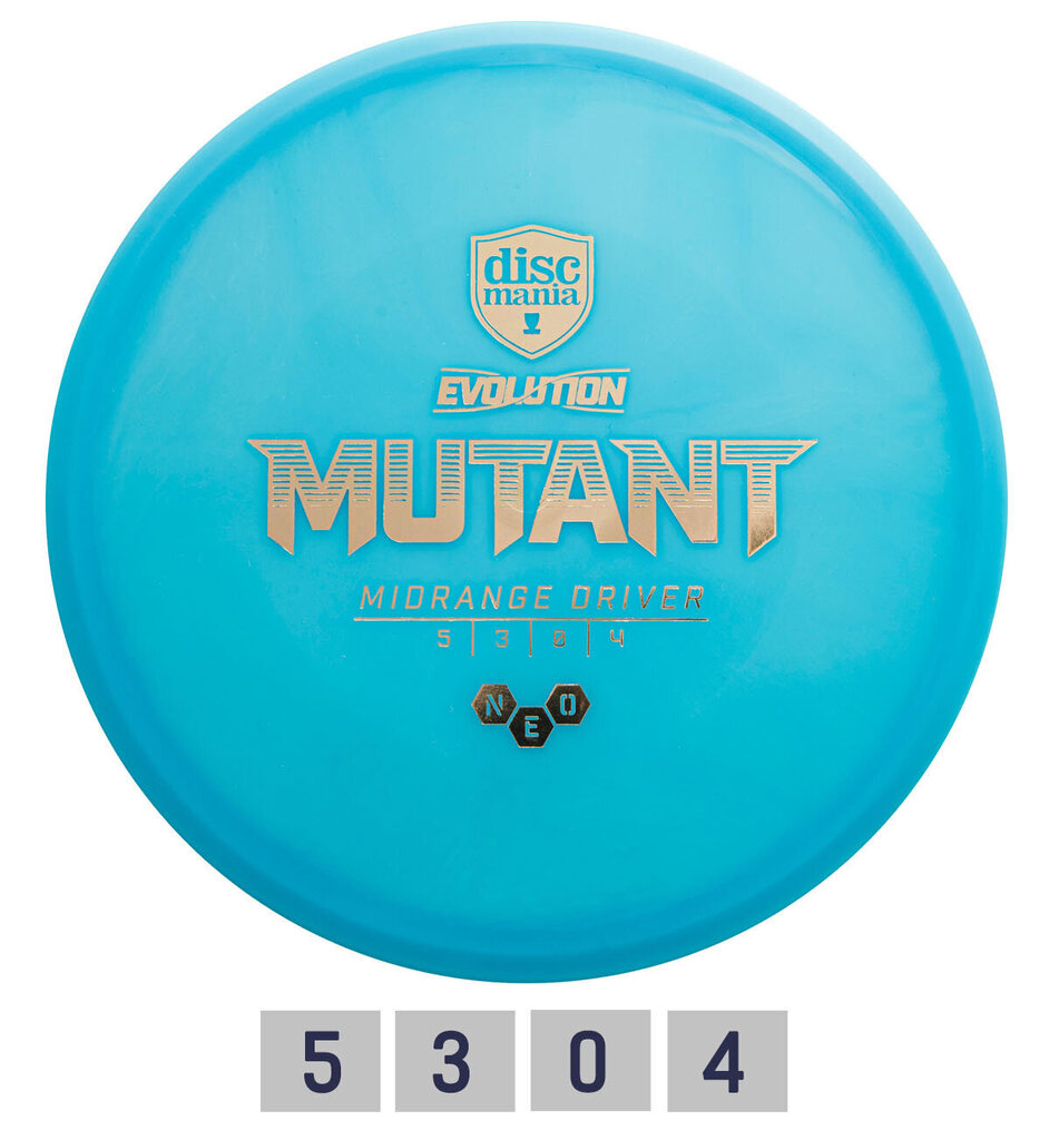 Discgolfi ketas Midrange Driver NEO MUTANT Evolution Blue hind ja info | Discgolf | kaup24.ee