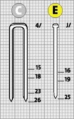 414720 Novus elektriline naelapüstol J-165 EC KT 15-26 mm hind ja info | Käsitööriistad | kaup24.ee