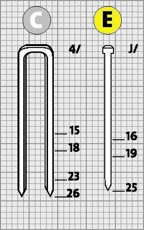 414720 Novus elektriline naelapüstol J-165 EC KT 15-26 mm hind ja info | Käsitööriistad | kaup24.ee