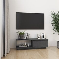 vidaXL telerikapp, hall, 110x30x33,5 cm, täismännipuit hind ja info | TV alused | kaup24.ee